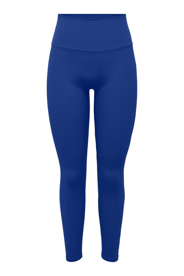 Womensecret Legging esportiva cintura super alta azul