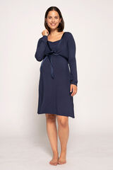 Ohma! Camis&oacute;n Lactancia Con Estampado De Corbatero estampado