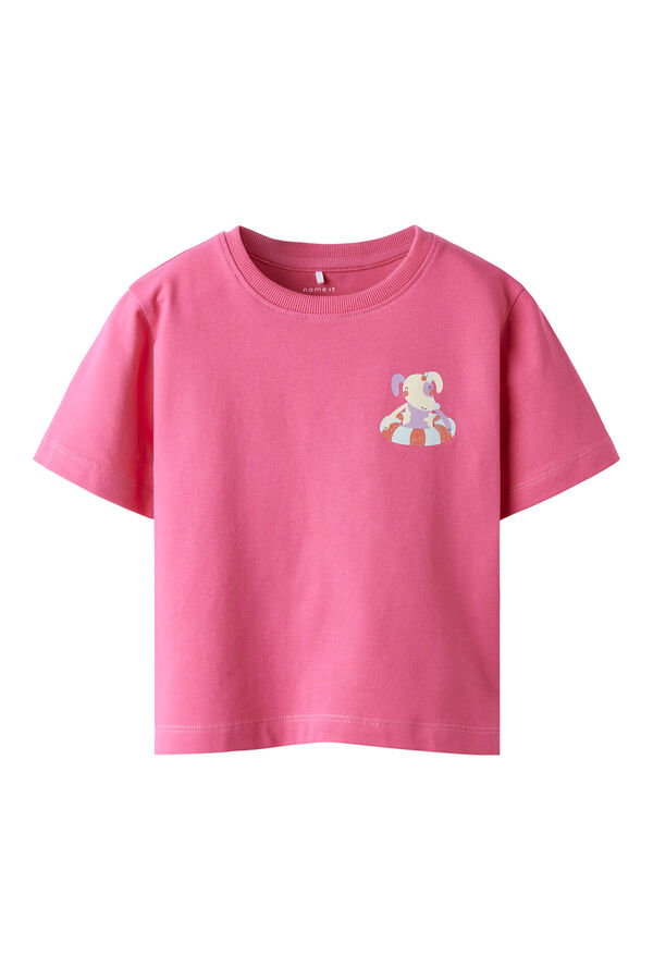 Name it Girl's short sleeve T-shirt pink