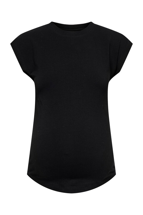 Only Maternity Black maternity sleeves maternity t-shirt black