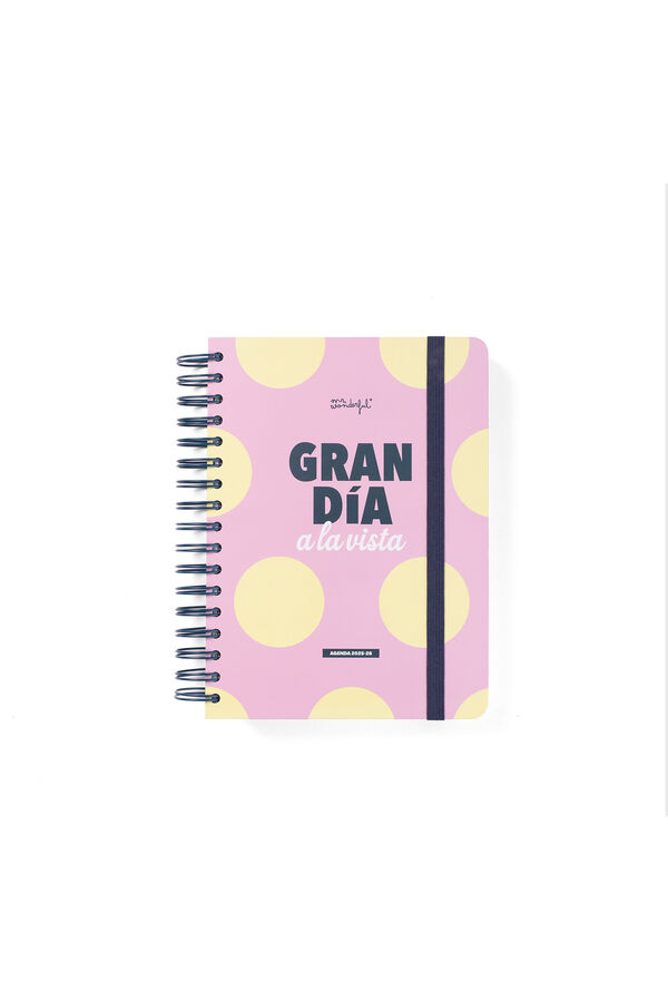 Mr. Wonderful Agenda Wonder 2025-26 Diaria estampado