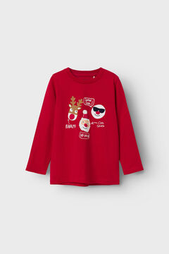 Womensecret Weihnachts-T-Shirt Unisex Rot
