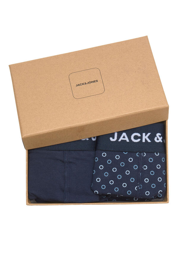 Womensecret 2-pack organic cotton boxers blue