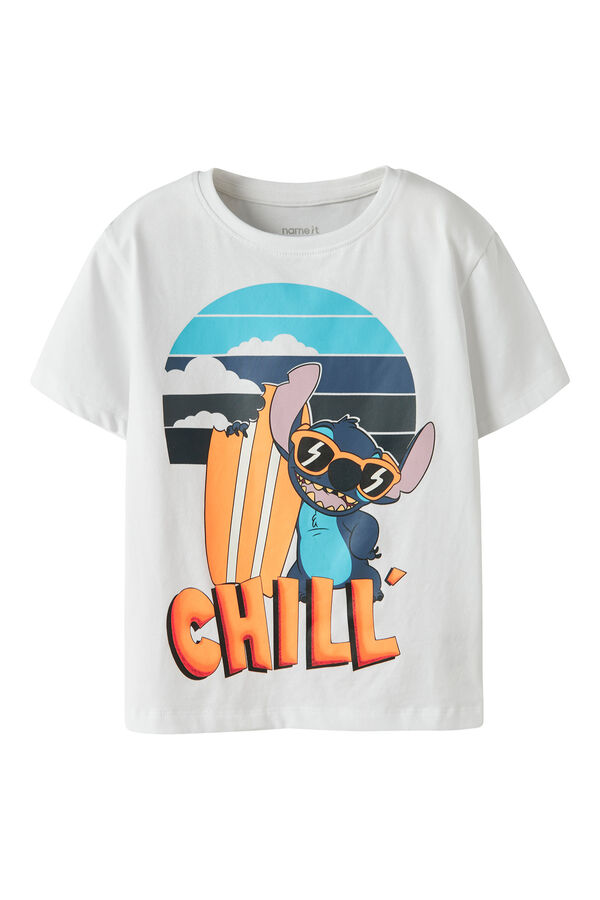 Name it Short sleeve T-shirt STITCH white