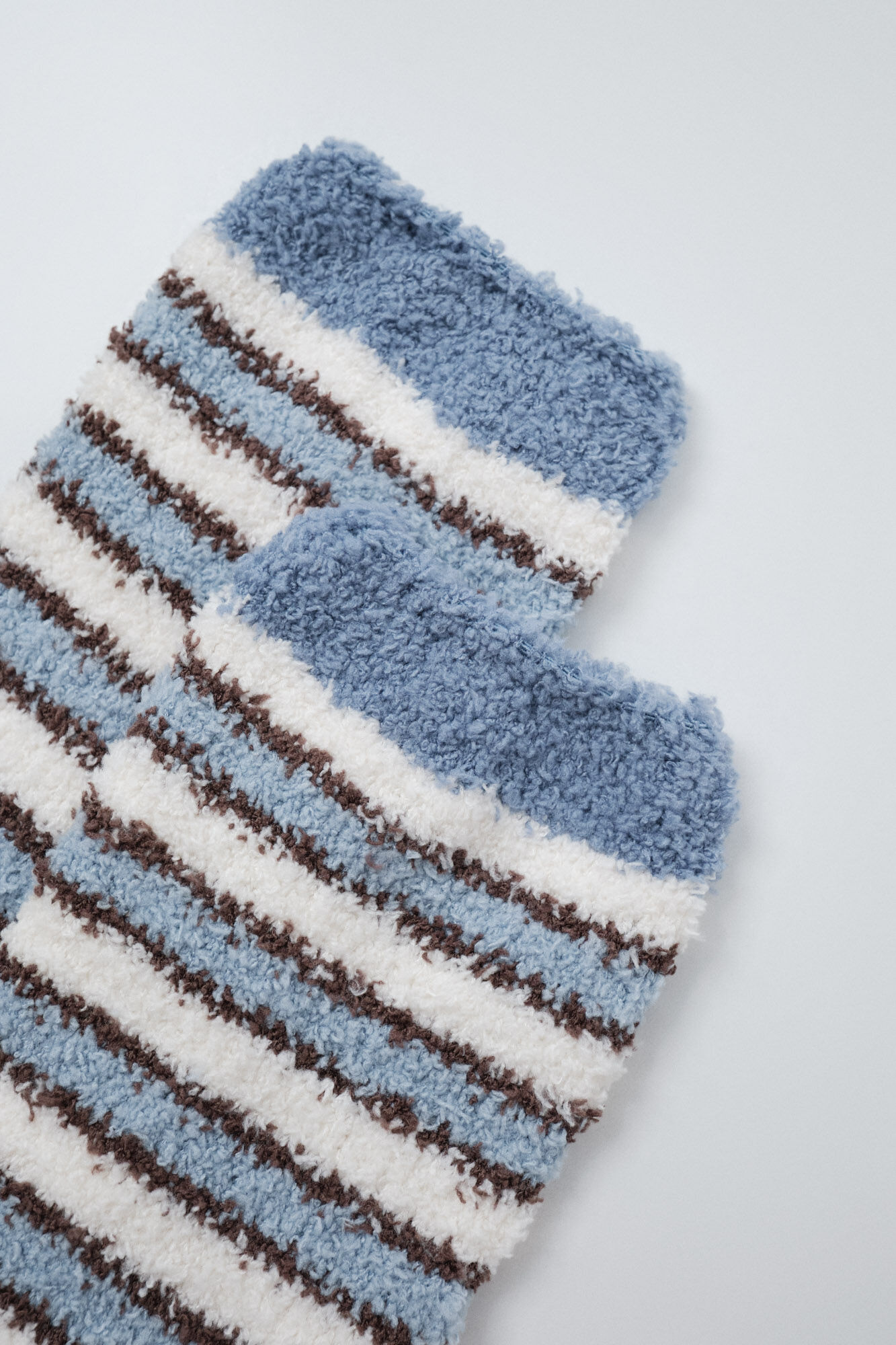 Women'secret Chaussettes longues &agrave; rayures bleues