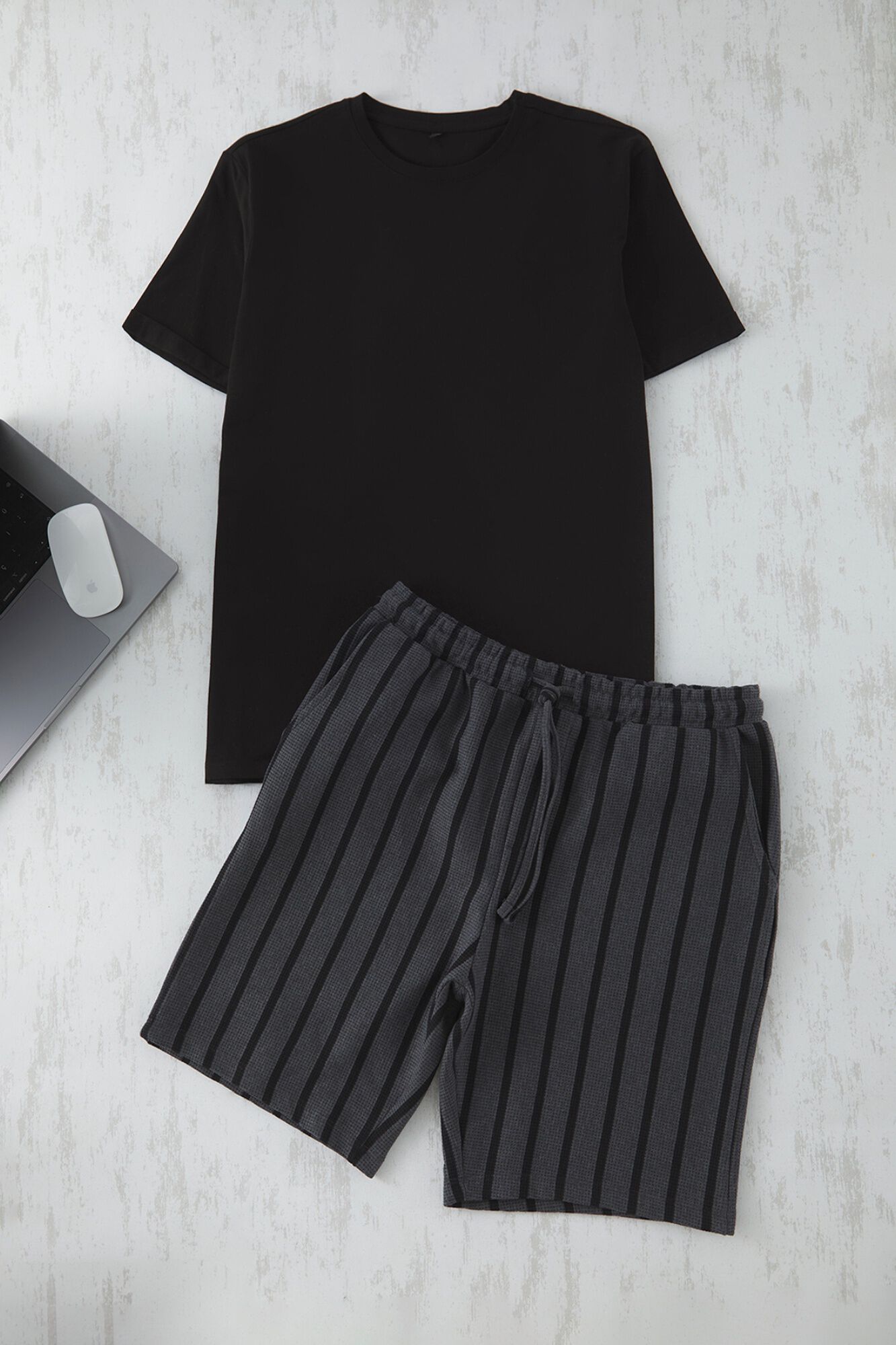 Trendyol Pijama waffle hombre