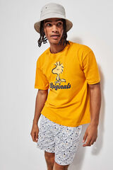 Womensecret Men's Snoopy print pyjamas rávasalt mintás