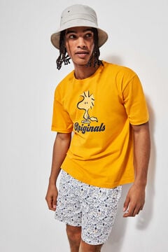 Womensecret Pijama hombre estampado Snoopy amarillo