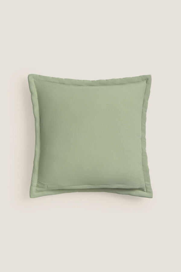 Textura Kissenbezug Wattierung wendbar Naturwei&szlig;