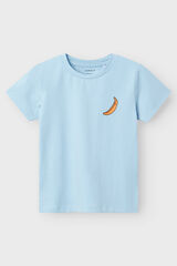 Womensecret Boy's T-shirt with mini motif bleu