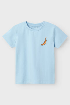 Womensecret Camiseta niño con mini dibujo azul
