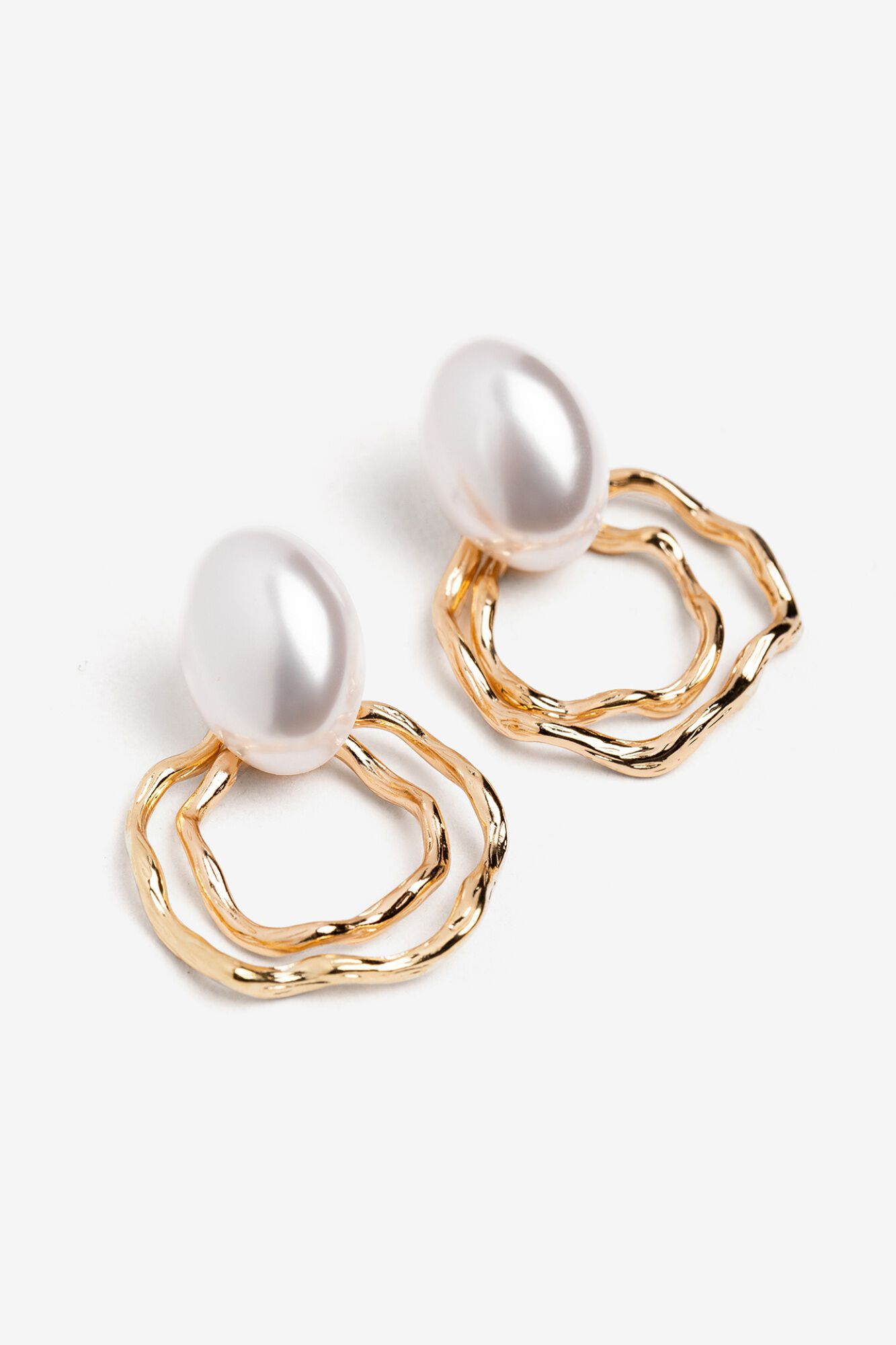 Vilanova Pendientes ovalados con aros