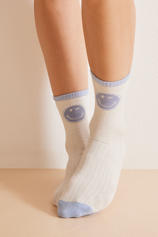 Womensecret 3er-Pack lange Socken Baumwolle SmileyWorld ® mit Print