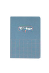 Womensecret Notebook - Así se hace (This is how it's done) Blau