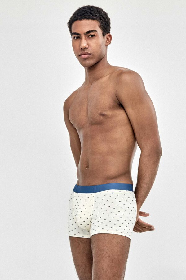 Gisela Lot de 3 boxers pour homme imprim&eacute;