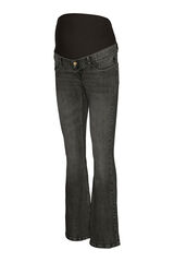 Mamalicious Schlaghosen für Maternity Grau