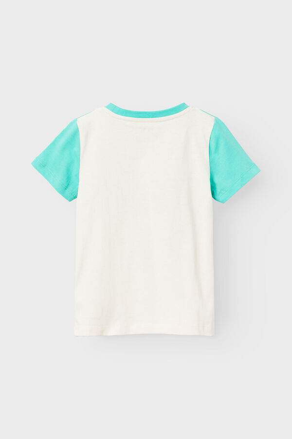 Womensecret Boys' short-sleeved T-shirt  Plava