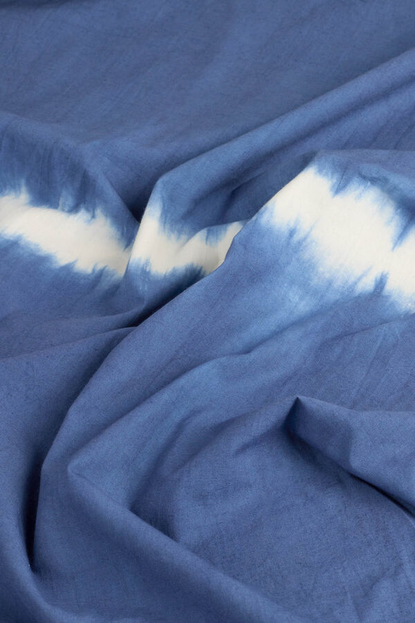 Womensecret Mare dark blue tie-dye bedspread bleu