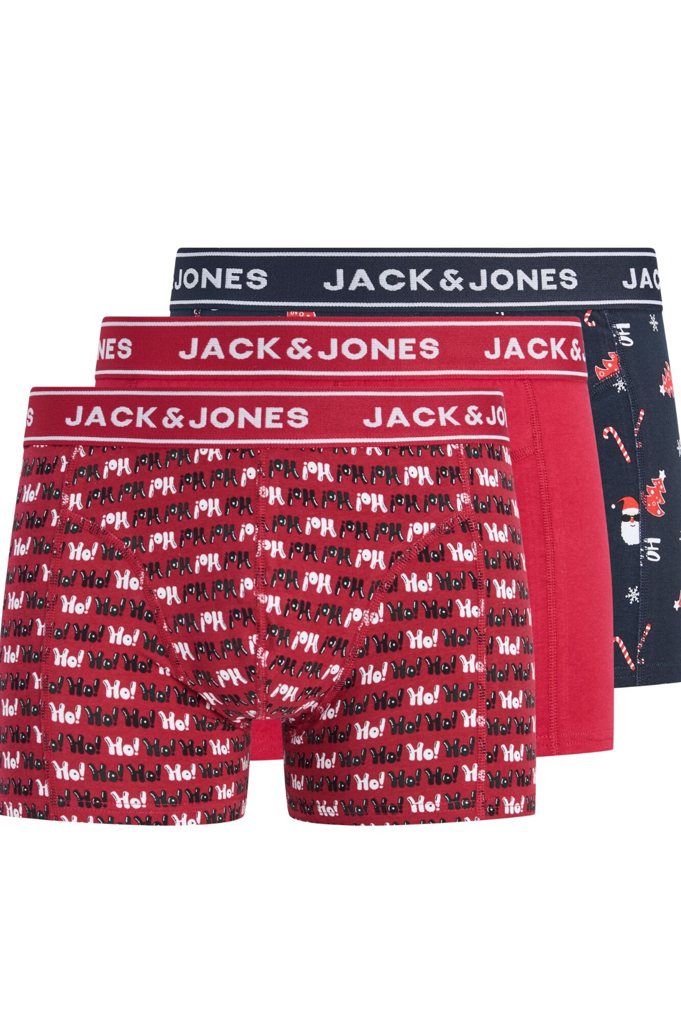 Jack & Jones Boxer em algod&atilde;o Natal