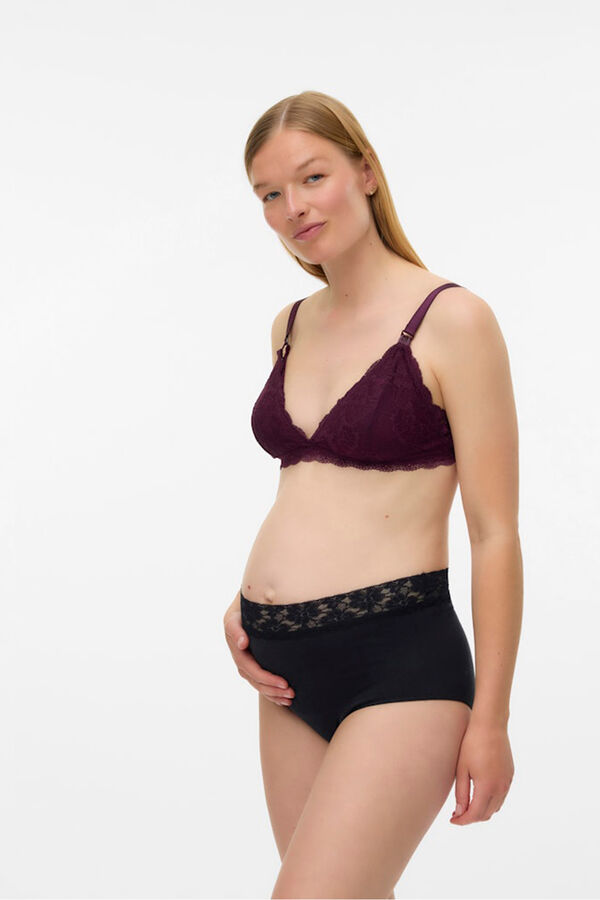 Mamalicious Pacote de cuequinhas de maternity rosa