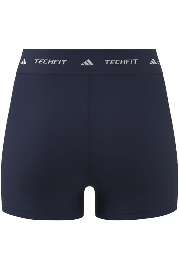 Adidas Mallas cortas deportivas Techfit azul