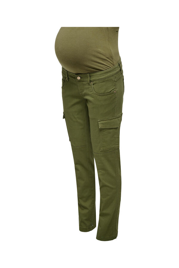 Womensecret Cargo maternity trousers zöld
