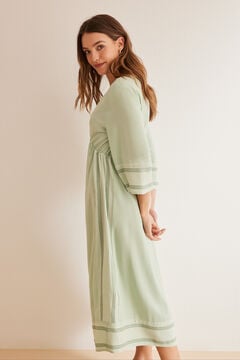 Womensecret Long green tunic dress Zelena