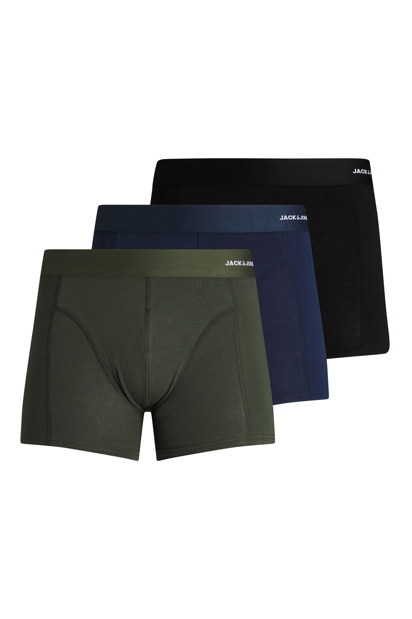 Jack & Jones Pack de 3 boxers logo