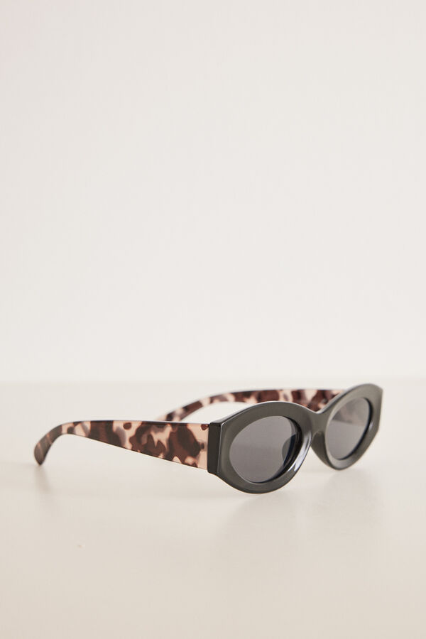 Womensecret Cat-eye b&w sunglasses Print