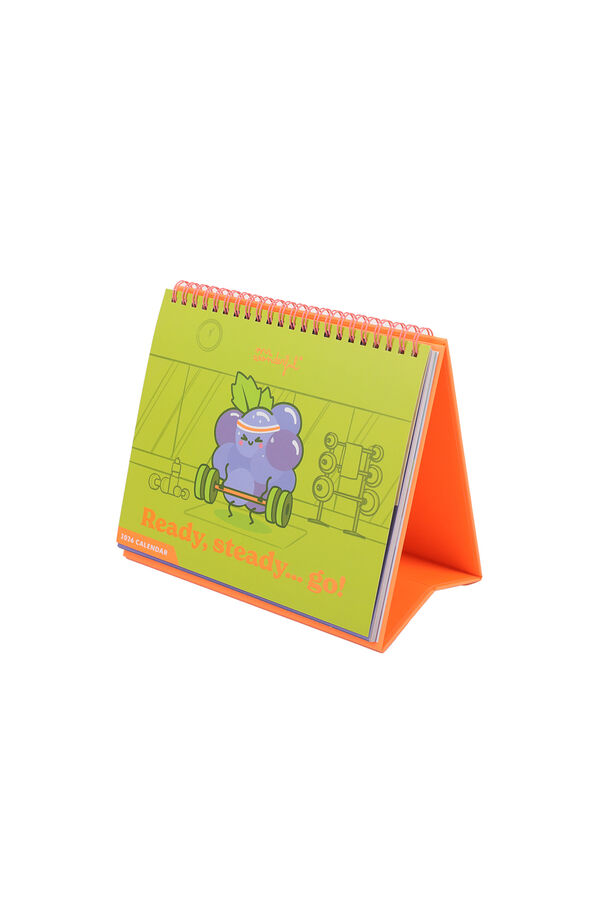 Mr. Wonderful Desk calendar 2026 - Ready, steady... go! printed