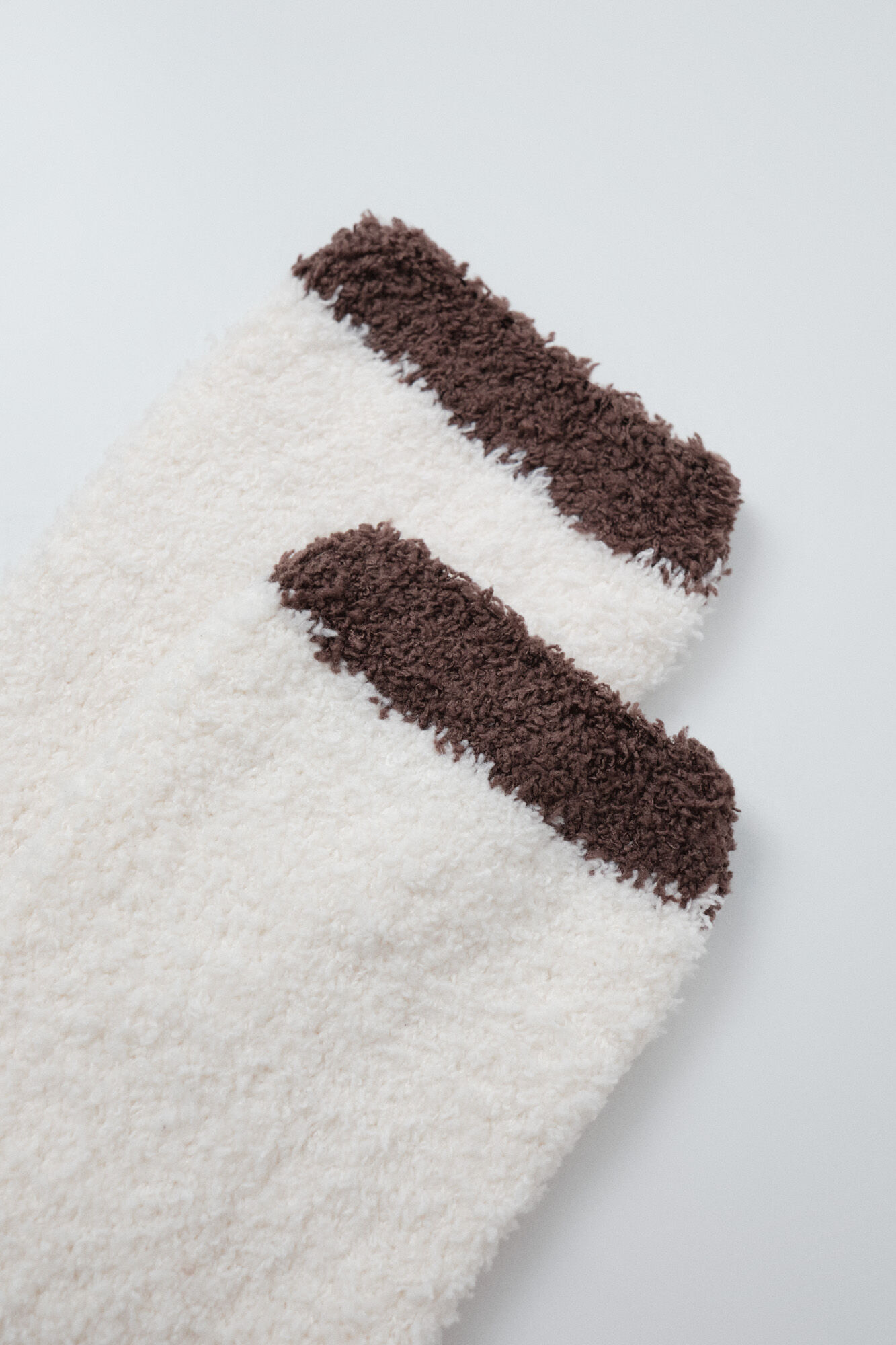 Women'secret Chaussettes longues color block beige et lilas