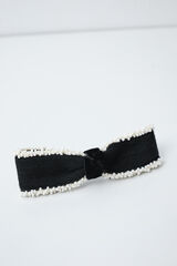 Women'secret Pince &agrave; cheveux noeud noire noir