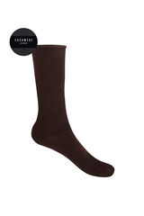 Punto Blanco Meias curtas de l&atilde; castanho