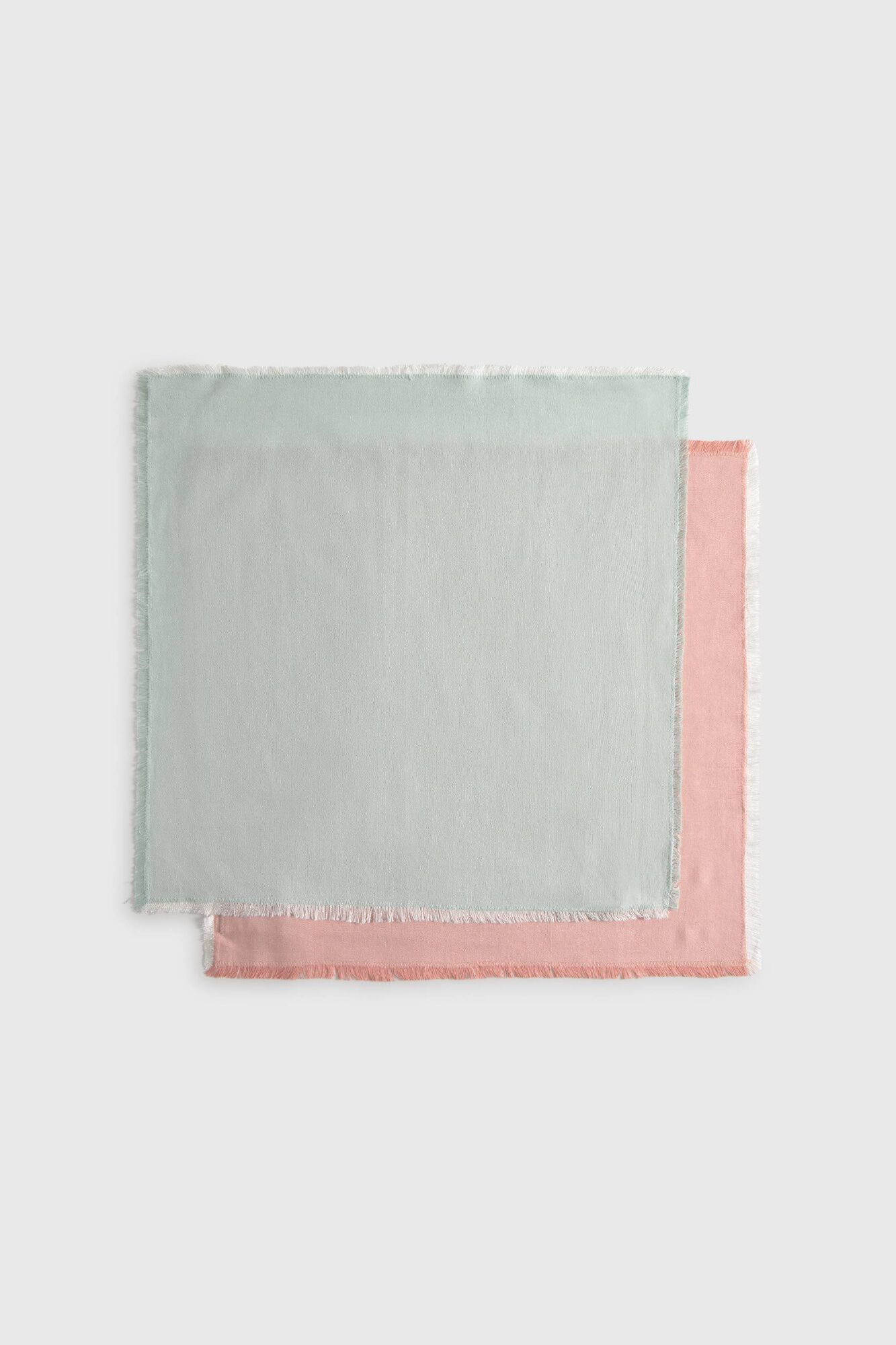 Textura Set aus zwei Baumwollservietten