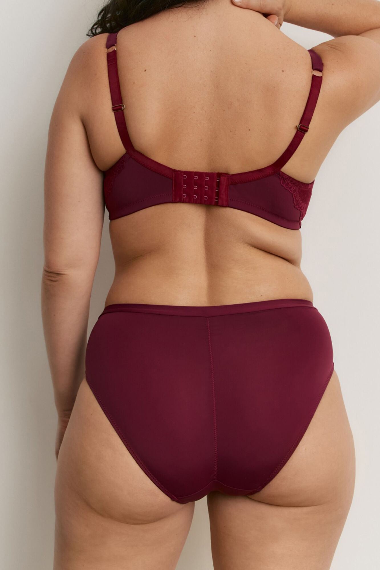 Promise Bikini Alto Encaje Con Microfibra