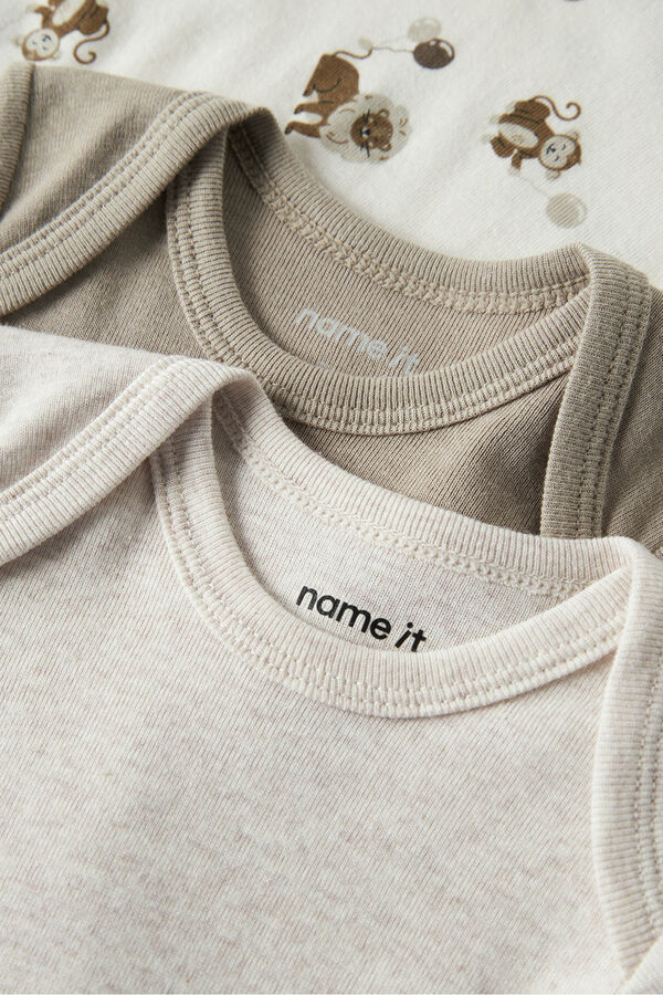 Name it Pack de 3 bodies elefante blanco