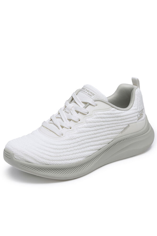 Skechers T&ecirc;nis Bobs Moda Flex branco