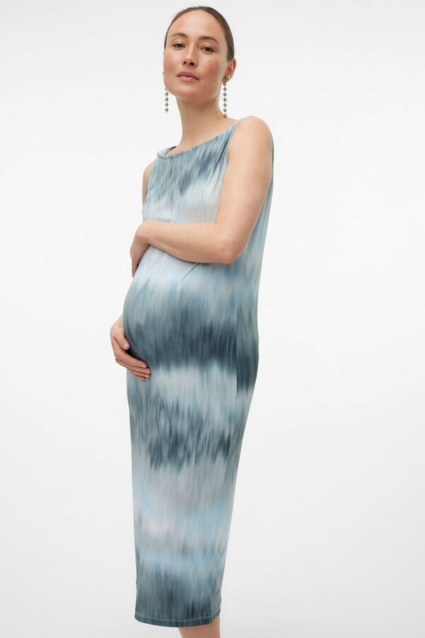 Womensecret Midi maternity dress blue