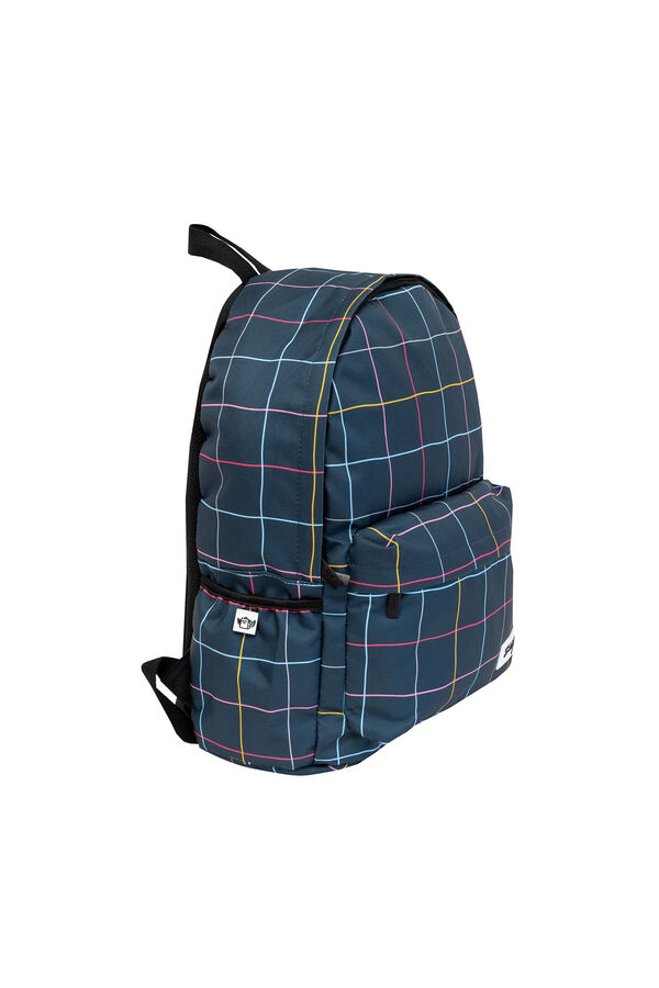 Mr. Wonderful Urban blue backpack-Ready for a great day printed