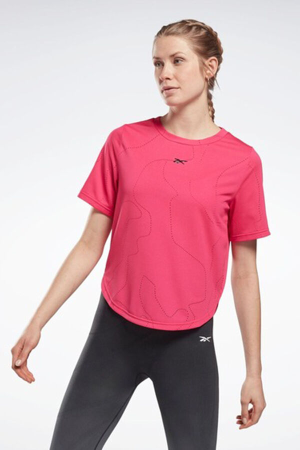Womensecret Perforated T-shirt rózsaszín