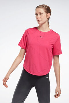 Womensecret Camiseta Perforated rosa