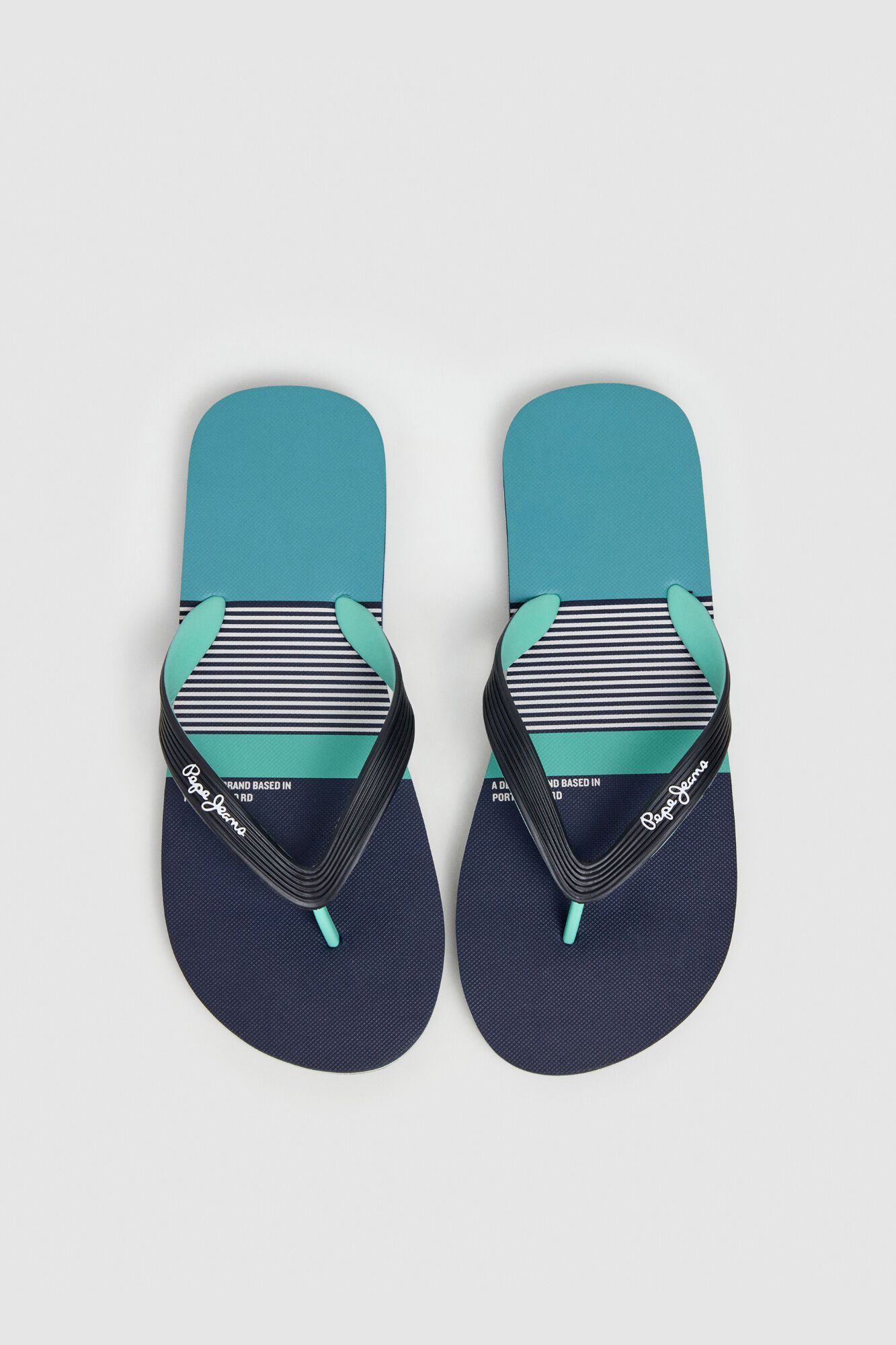 Pepe Jeans Chanclas rayas multicolor