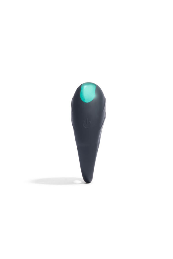 Platanomel&oacute;n Anillo vibrador recargable Todo M&iacute;o negro