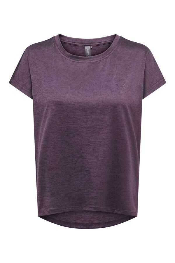 Only Play Camiseta manga corta soft morado/lila