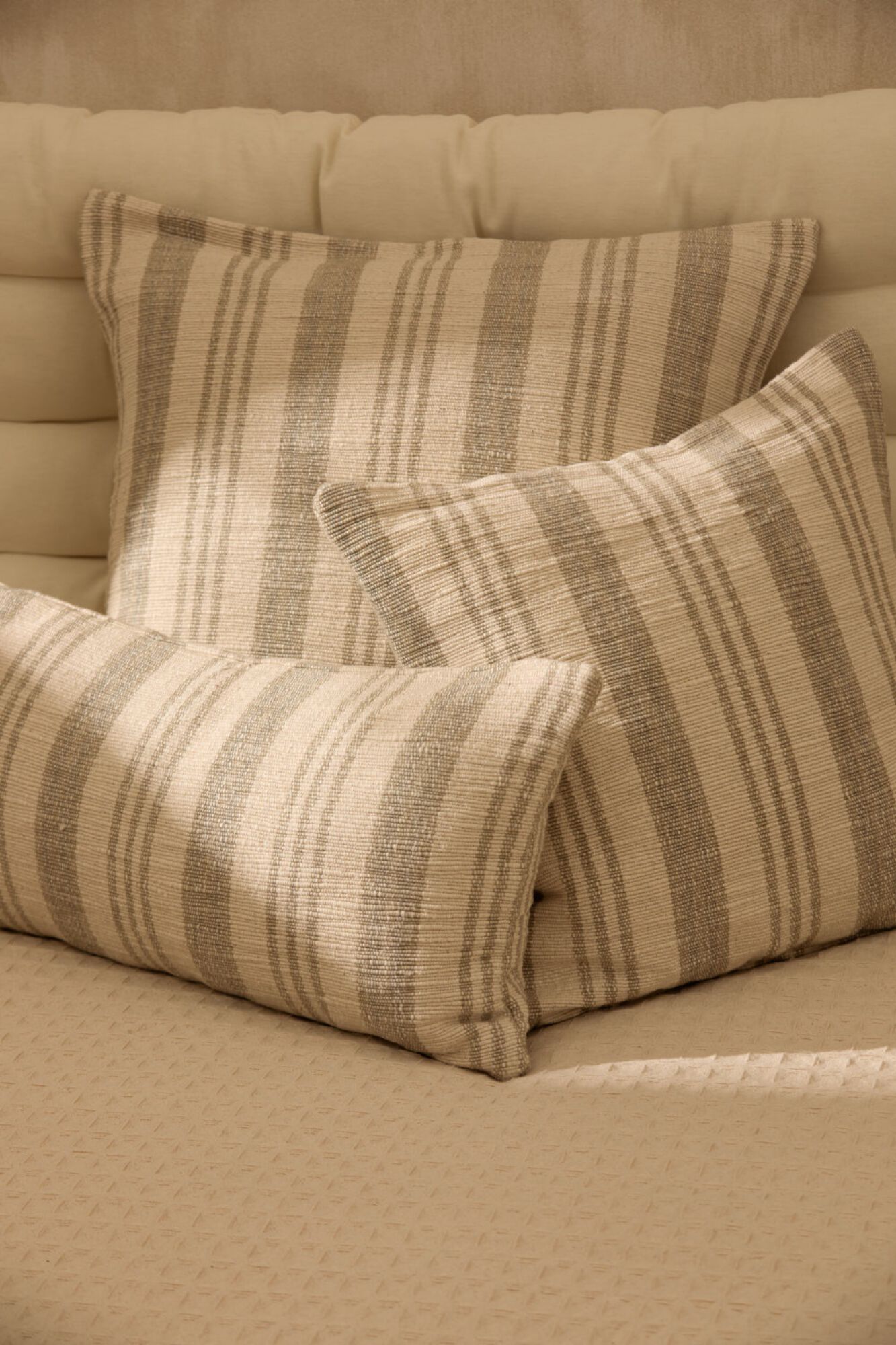 Calma House Funda coj&iacute;n de algod&oacute;n de 45x45