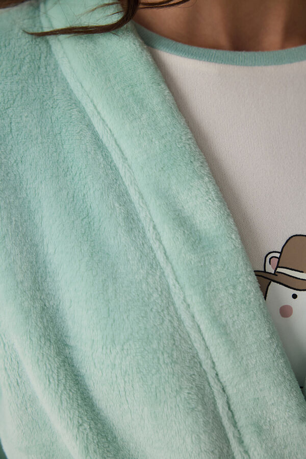 Penti O robe Sleep-In Fluffy  verde