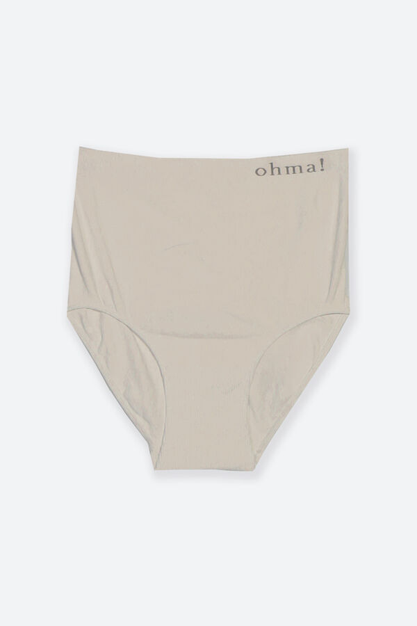 Ohma! Umstandsslip ohne Nähte Braun