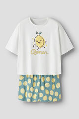 Name it Pijama corto de ni&ntilde;a turquesa