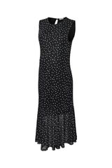 Mamalicious Midi-Kleid mit R&uuml;schen Maternity Schwarz