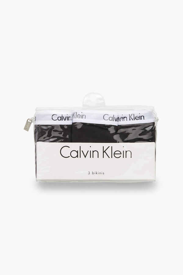 Womensecret Cuequinhas cós elástico Calvin Klein preto
